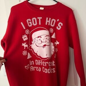 Christmas crewneck sweater